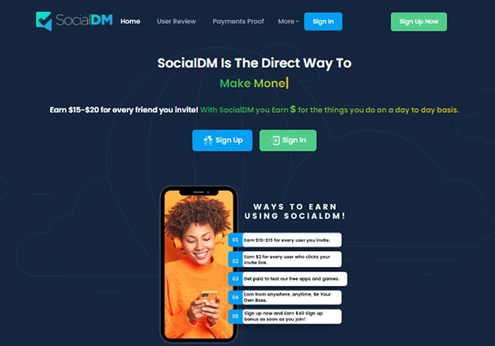 What is SocialDM App